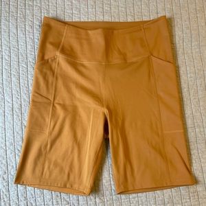 Girlfriend Collective High-Rise Pocket Bike Short